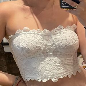 FREE PEOPLE ADELLA CORSET TOP❤️‍🔥NWT